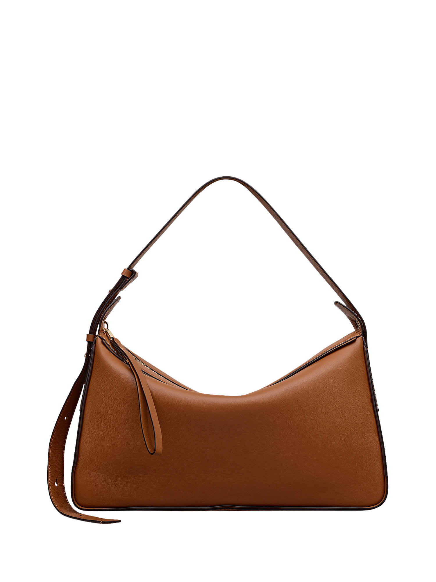 Product image 1 of 5, which shows Radley Westwell Lane Leather Shoulder Bag, Toffee
