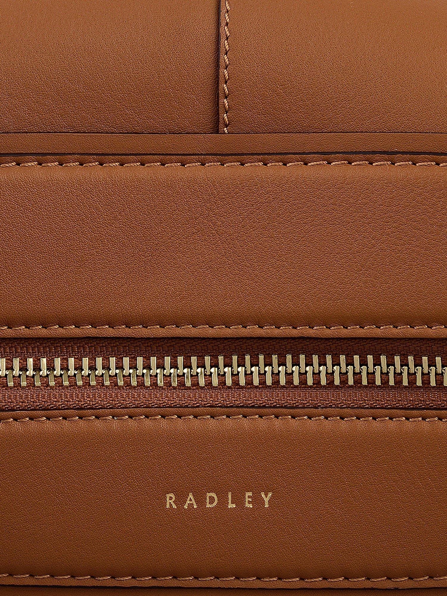 Product image 4 of 5, which shows Radley Westwell Lane Leather Shoulder Bag, Toffee