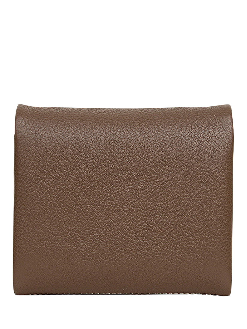 Product image 2 of 4, which shows Radley Mallow Street Leather Flapover Purse, Coffee