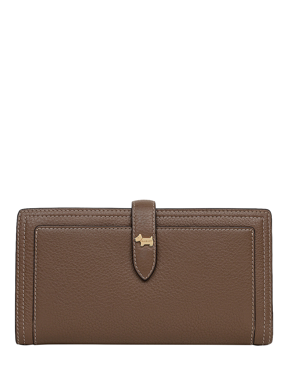 Product image 1 of 3, which shows Radley Willis Street Leather Large Bifold Purse, Coffee