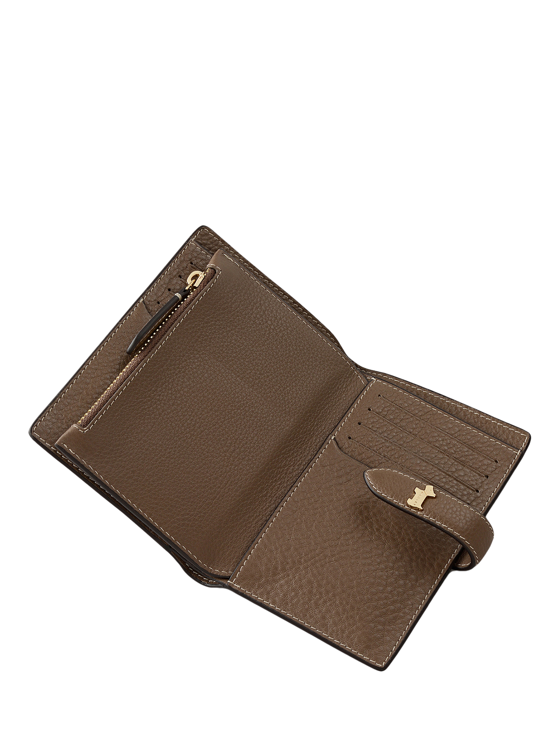 Product image 4 of 4, which shows Radley Willis Street Leather Medium Bifold Purse, Coffee
