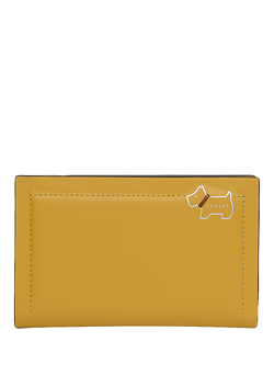 Radley Heritage Lane Medium Leather Purse, Ochre