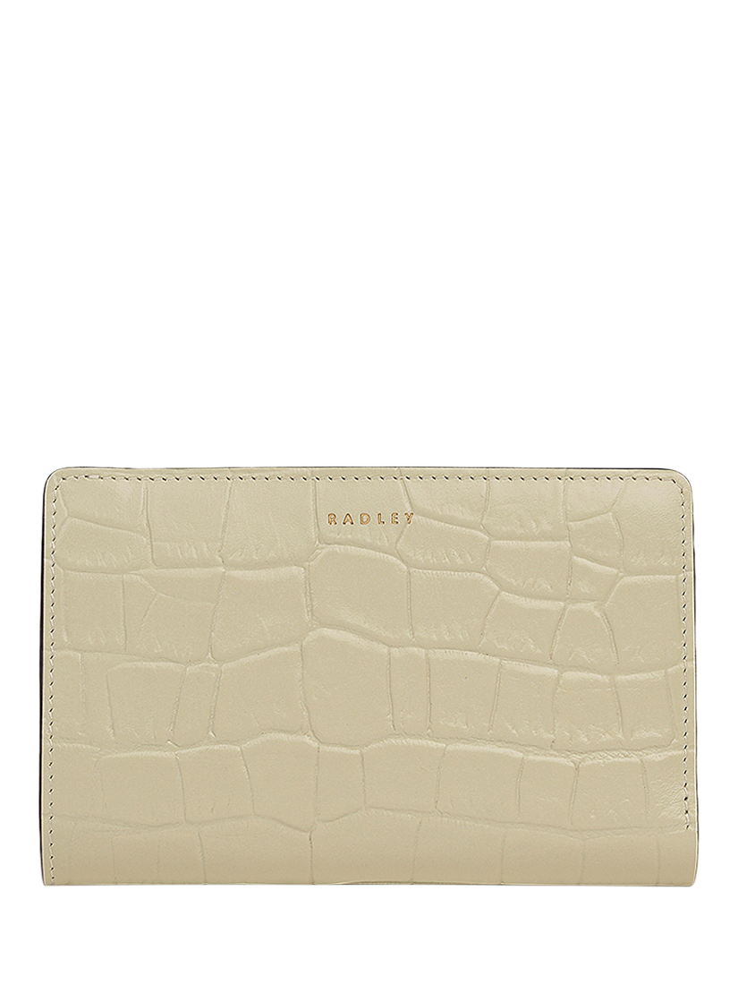 Product image 1 of 3, which shows Radley Picton Place Leather Medium Purse, Snow