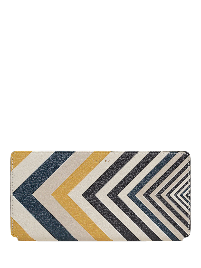 Product image 1 of 3, which shows Radley Coin Street Leather Medium Purse, Chalk