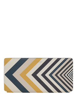 Radley Coin Street Leather Medium Purse, Chalk, Chalk