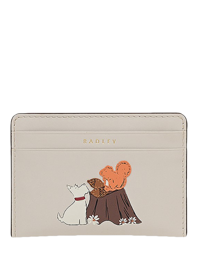 Radley Woodland Wanderer Small Card Holder, Snow