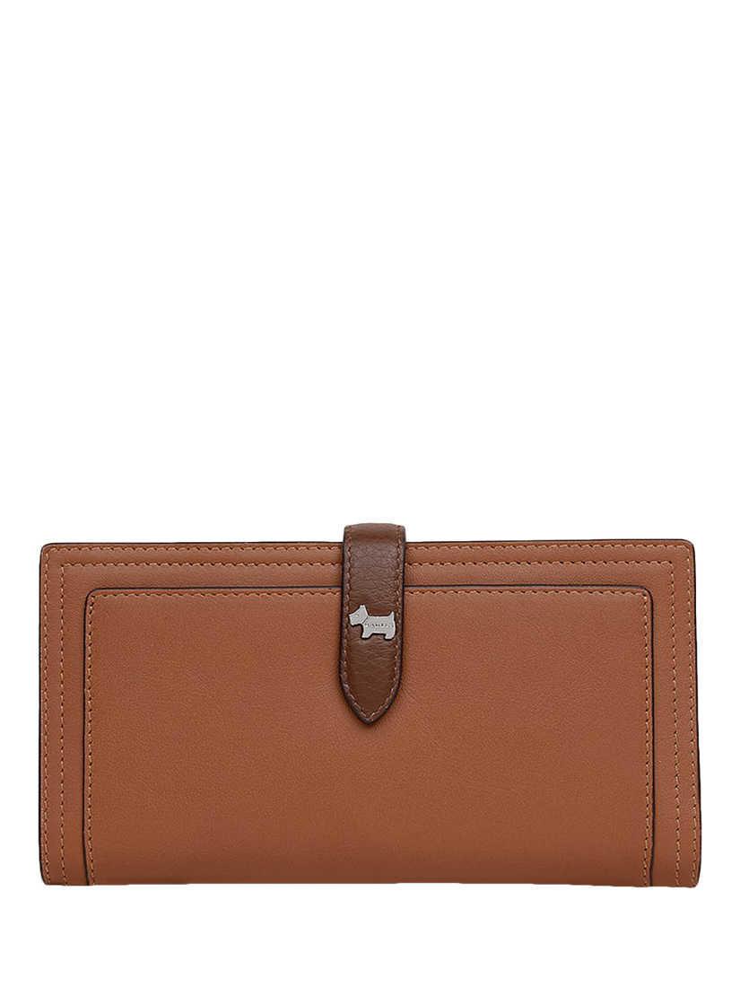 Product image 1 of 4, which shows Radley Willis Street Leather Large Bifold Purse, Toffee