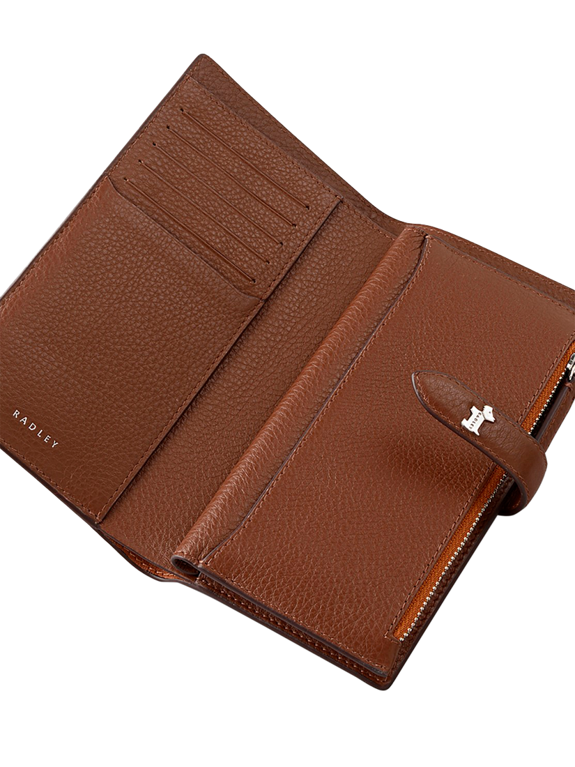 Product image 3 of 4, which shows Radley Willis Street Leather Large Bifold Purse, Toffee