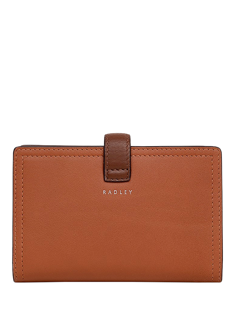 Product image 2 of 4, which shows Radley Willis Street Colourblock Medium Bifold Purse, Toffee