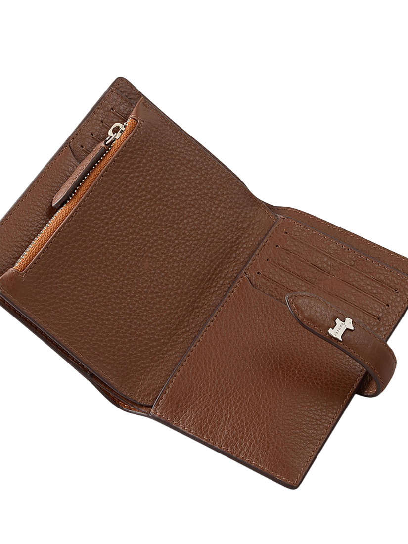 Product image 4 of 4, which shows Radley Willis Street Colourblock Medium Bifold Purse, Toffee