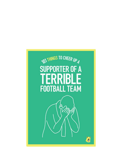 Allsorted Cheer Up Football Supporters Book, Multi