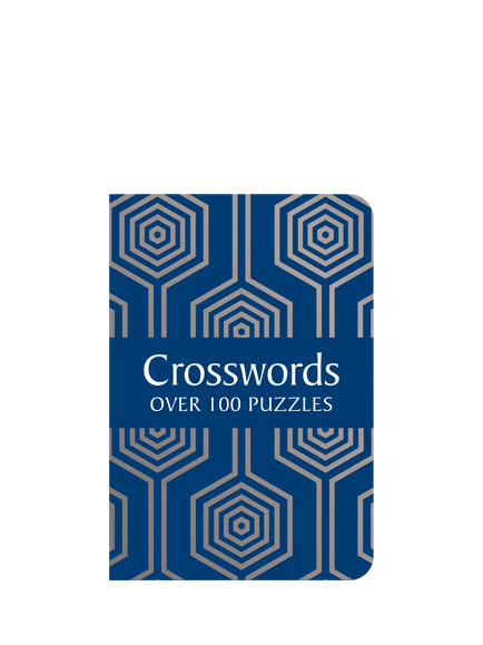Allsorted Geometric Crosswords Book, Blue