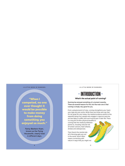 Allsorted The Little Book of Running - view 2, Blue