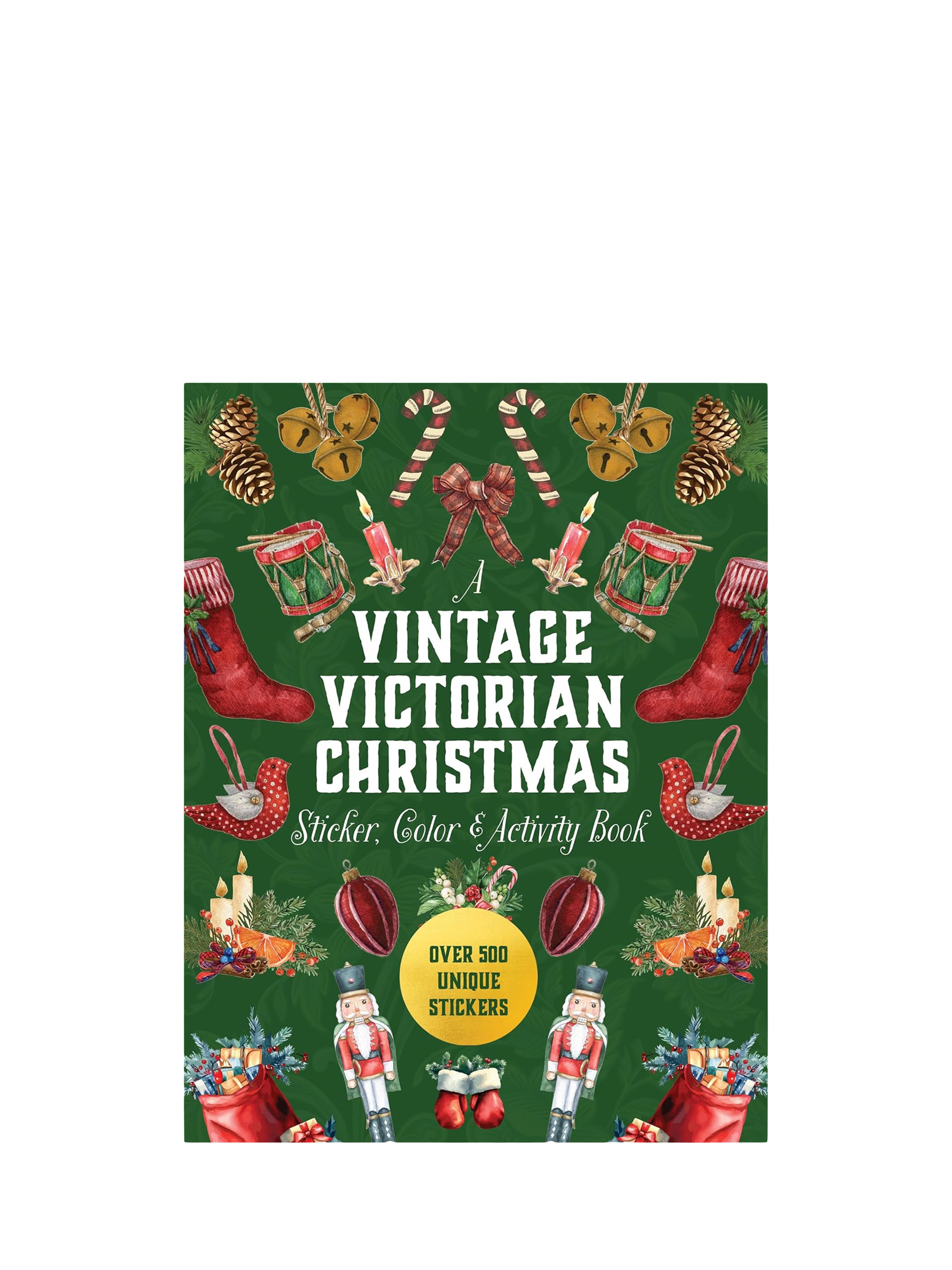 Allsorted A Vintage Victorian Christmas Sticker, Colour & Activity Book