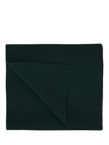 Colorful Standard Merino Wool Scarf, Emerald Green