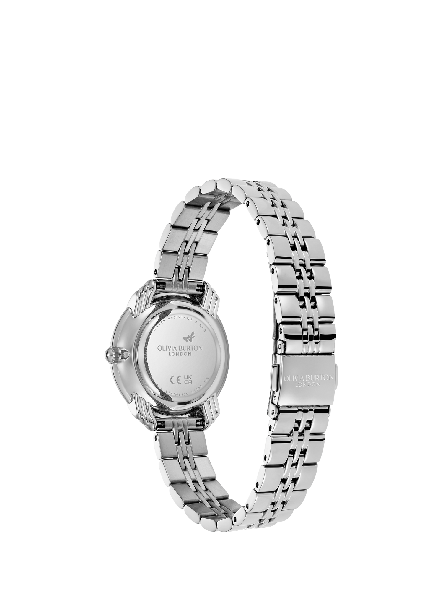 Product image 6 of 8, which shows Olivia Burton 24000293 Women's Bracelet Strap Watch, Silver