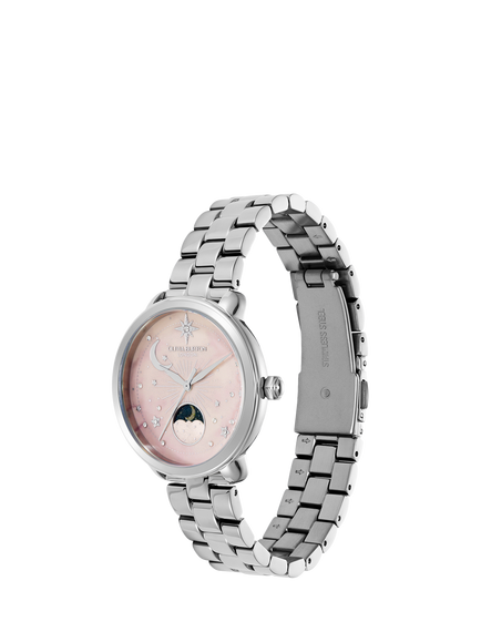 Olivia Burton 24000297 Women's Stainless Steel Bracelet Strap Watch - view 2, Silver