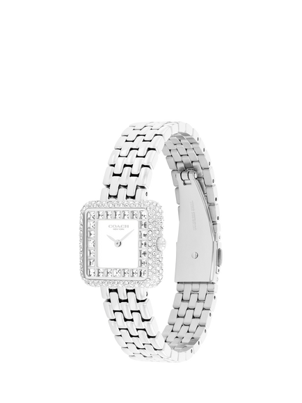 Coach 14504558 Pave Crystal Bracelet Strap Watch - view 2, Silver
