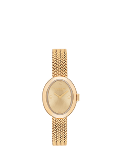 Coach 14504567 Women's Mesh Bracelet Wash, Gold, Gold