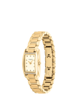 Coach 14504588 Women's Crystal Bracelet Strap Watch - view 2, Gold