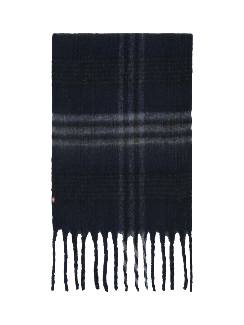 Dickies Oversized Check Scarf, Night Sky