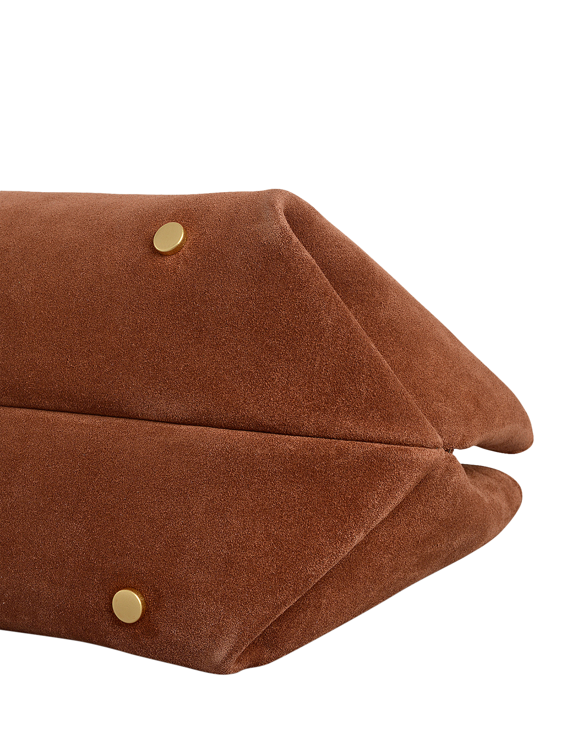 Product image 5 of 6, which shows Radley The Compton Suede Small Grab Bag, Russet