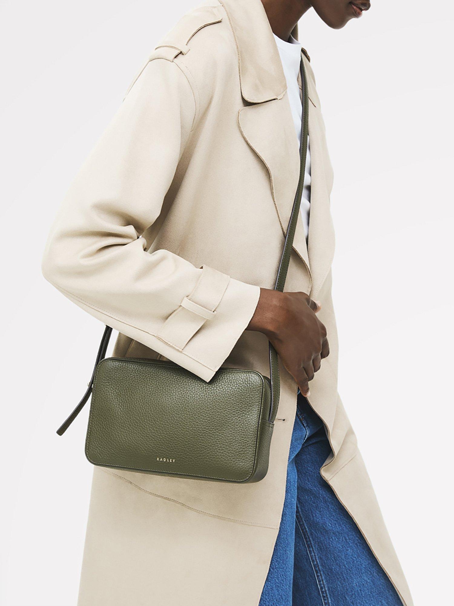 Product image 7 of 7, which shows Radley Duchess Close Small Crossbody Bag, Pine Needle