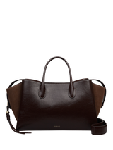 Radley The Romilly Leather Large Grab Bag, Dark Oak