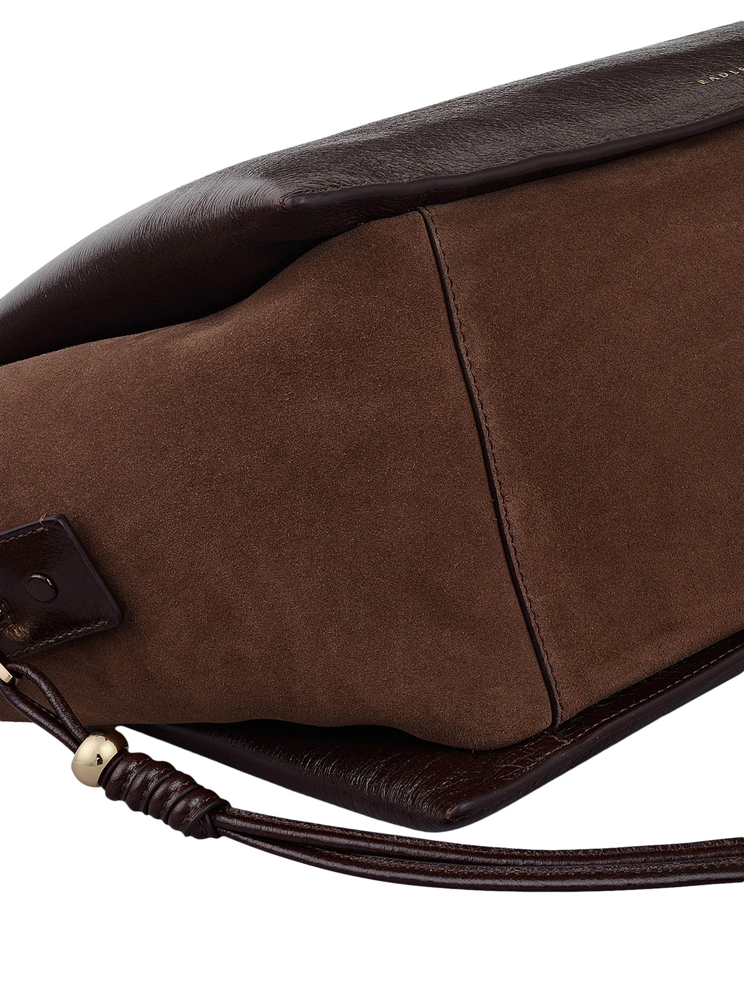 Product image 5 of 8, which shows Radley The Romilly Leather Large Grab Bag, Dark Oak