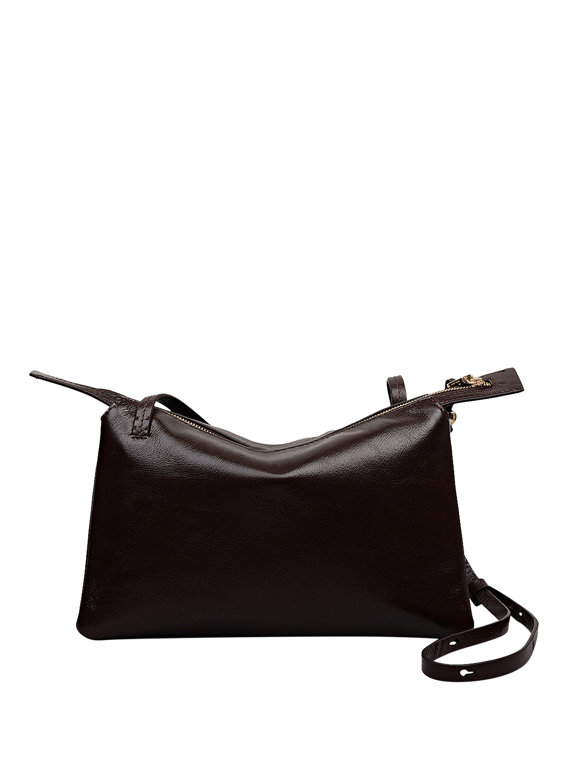 Product image 2 of 7, which shows Radley The Romilly Leather Medium Crossbody Bag, Dark Oak