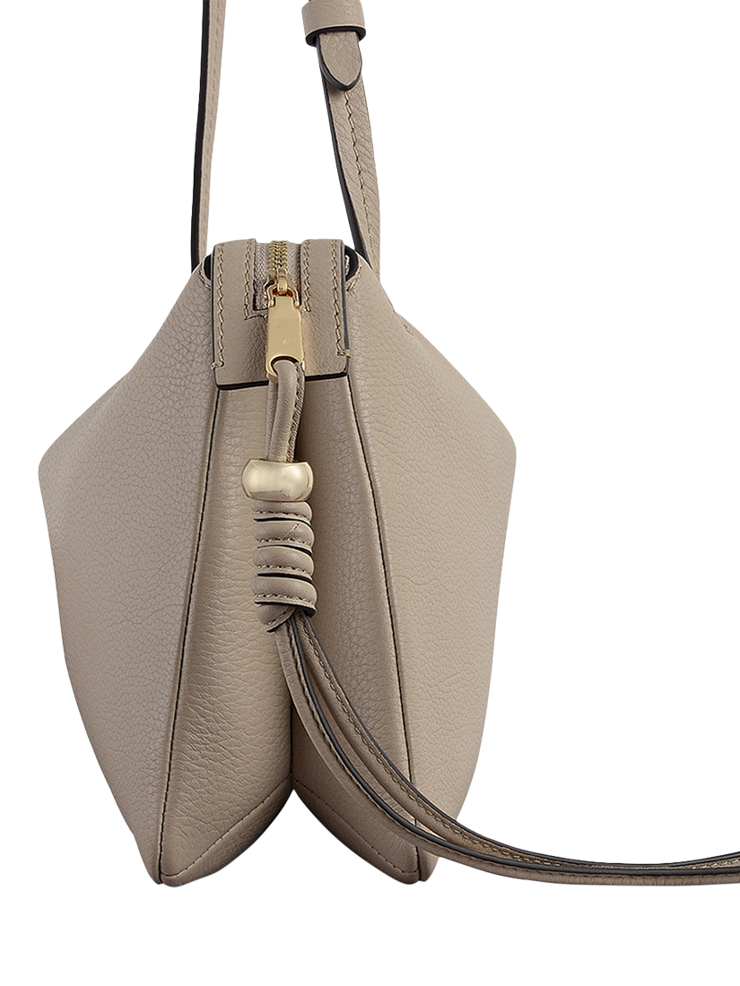 Product image 5 of 10, which shows Radley The Romilly Leather Medium Crossbody Bag, Porcini