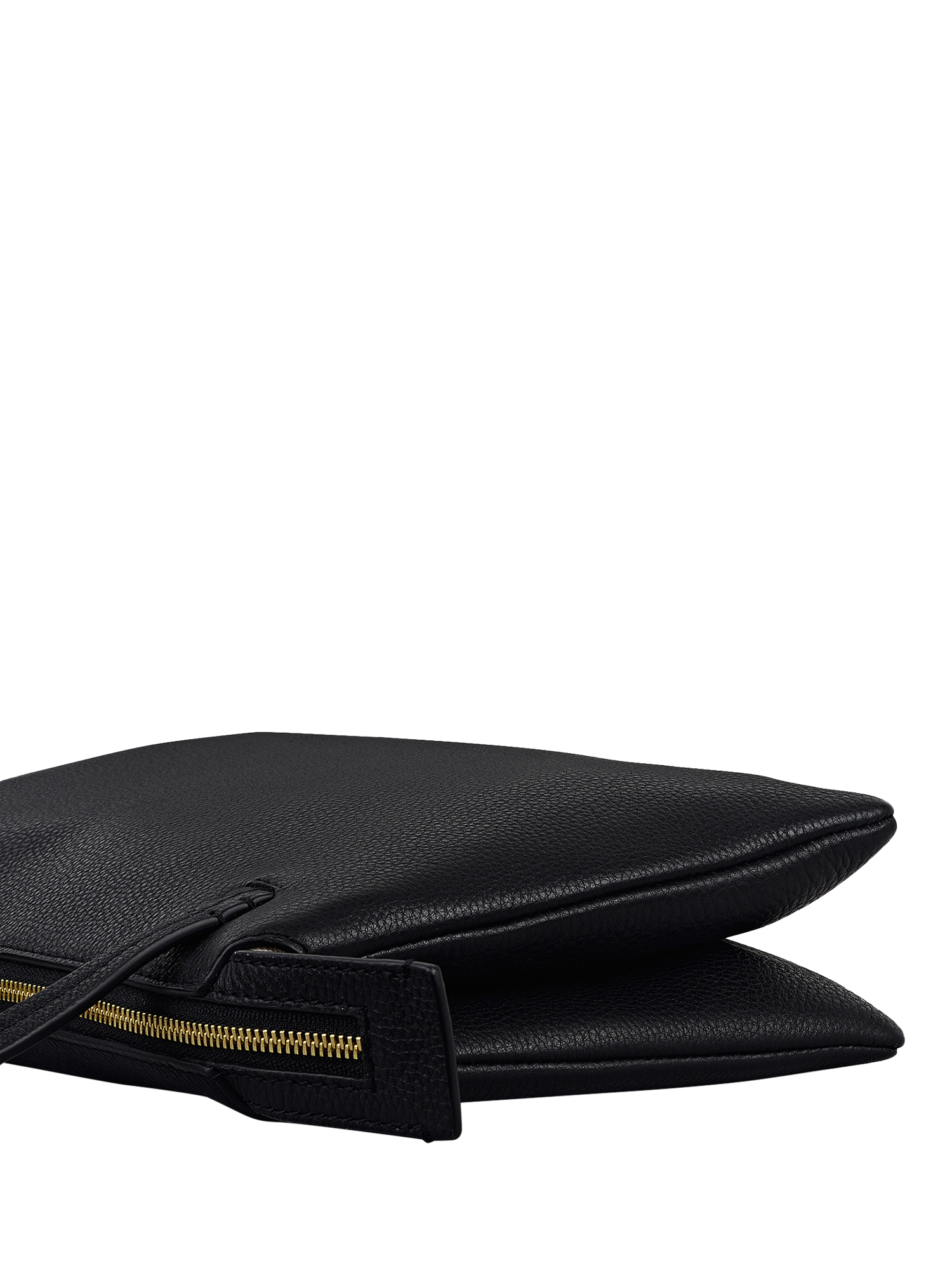 Product image 6 of 7, which shows Radley The Romilly Leather Medium Crossbody Bag, Black