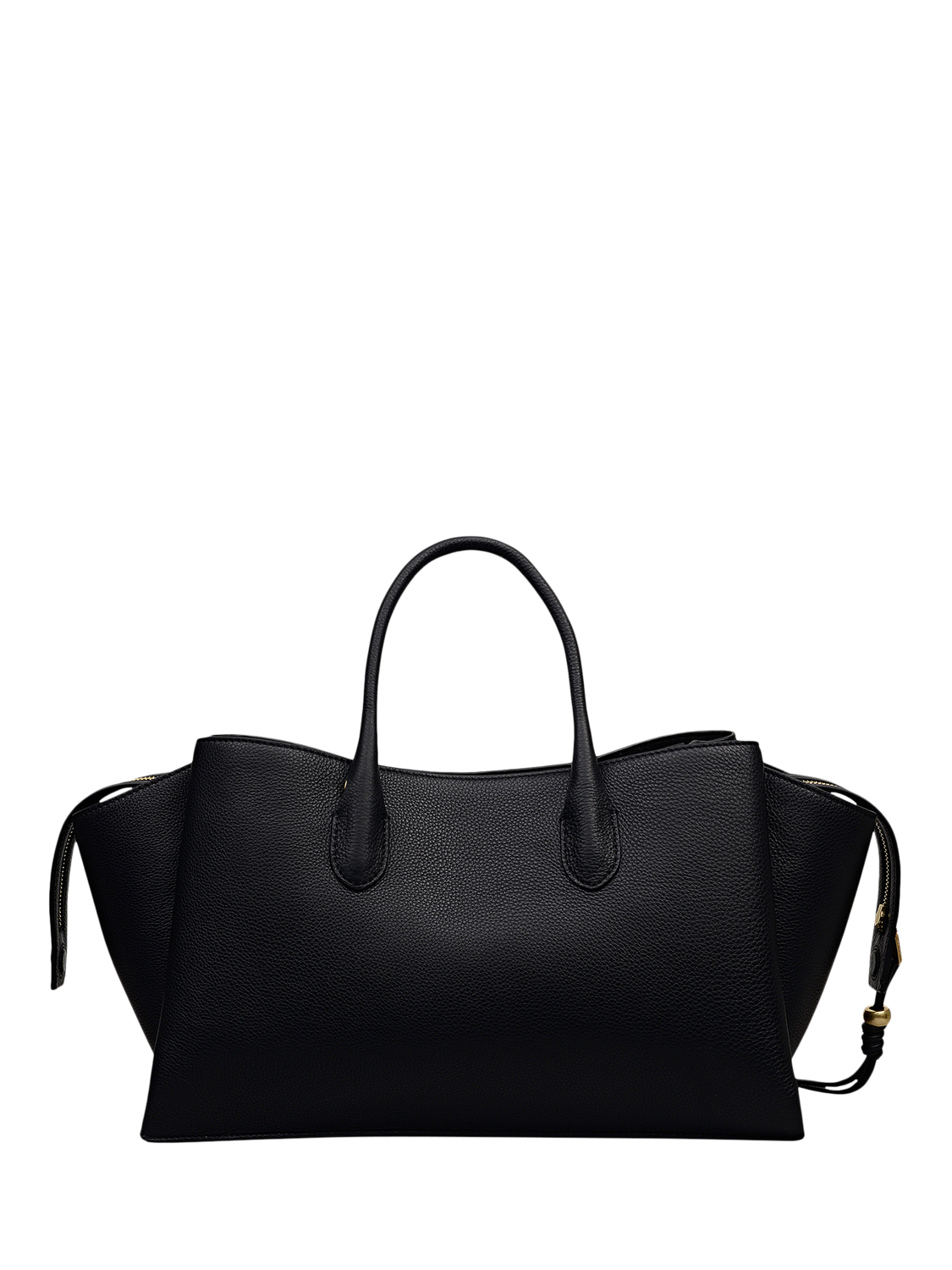 Product image 2 of 11, which shows Radley The Romilly Leather Large Grab Bag, Black