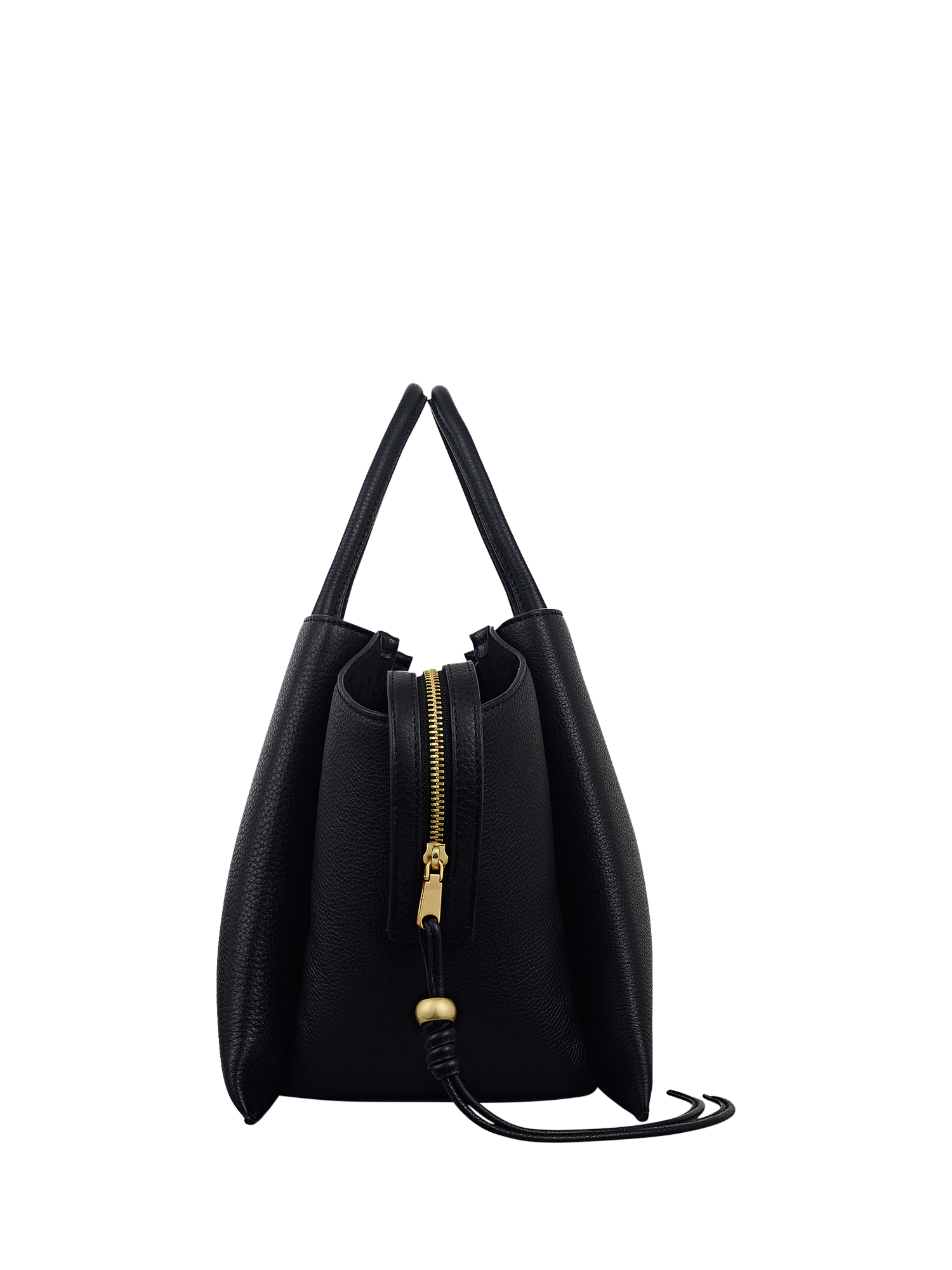 Product image 5 of 11, which shows Radley The Romilly Leather Large Grab Bag, Black
