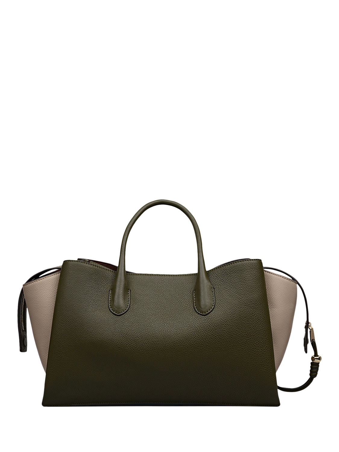 Product image 2 of 11, which shows Radley The Romilly Leather Large Grab, Pine Needle