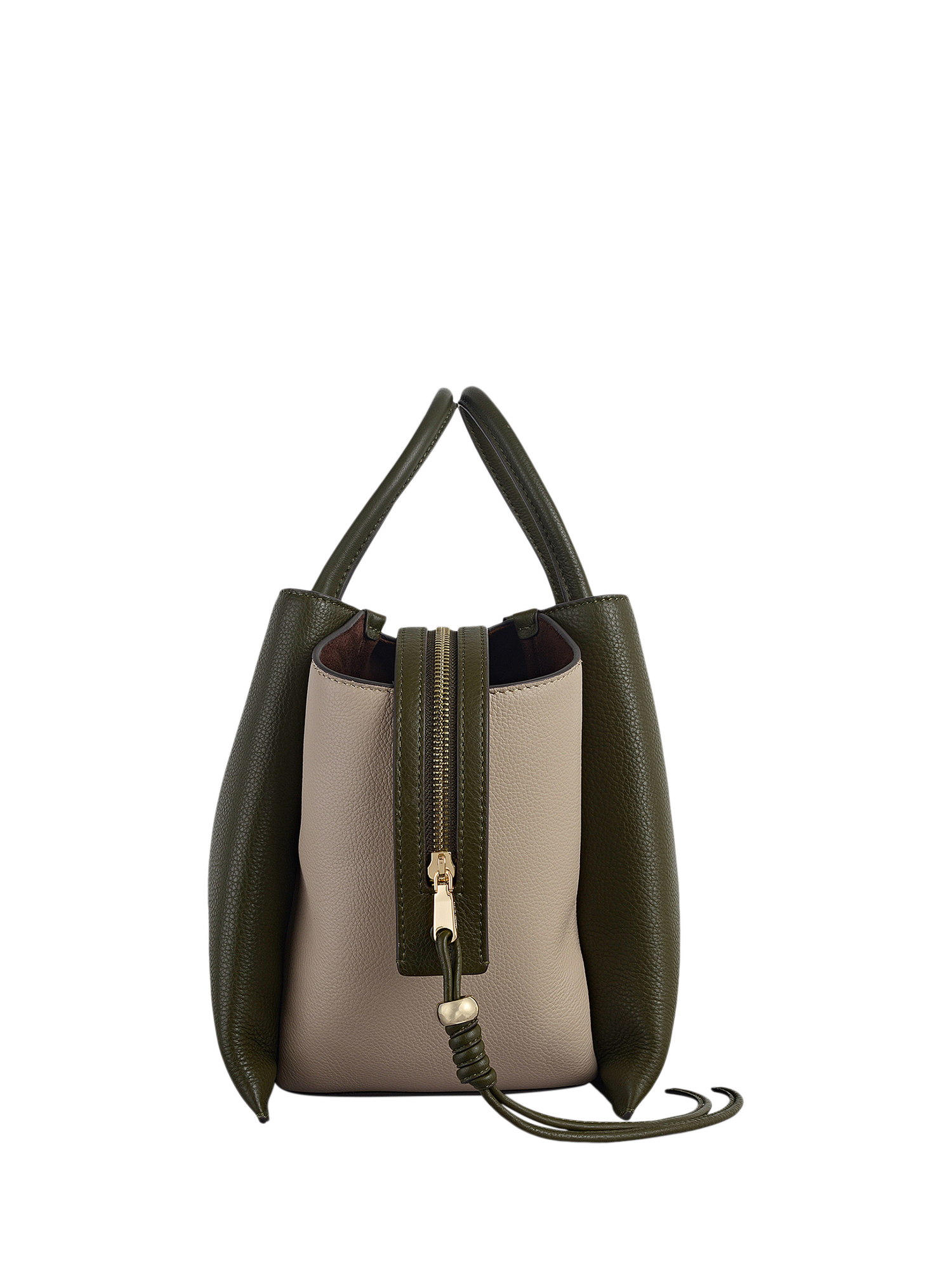 Product image 5 of 11, which shows Radley The Romilly Leather Large Grab, Pine Needle