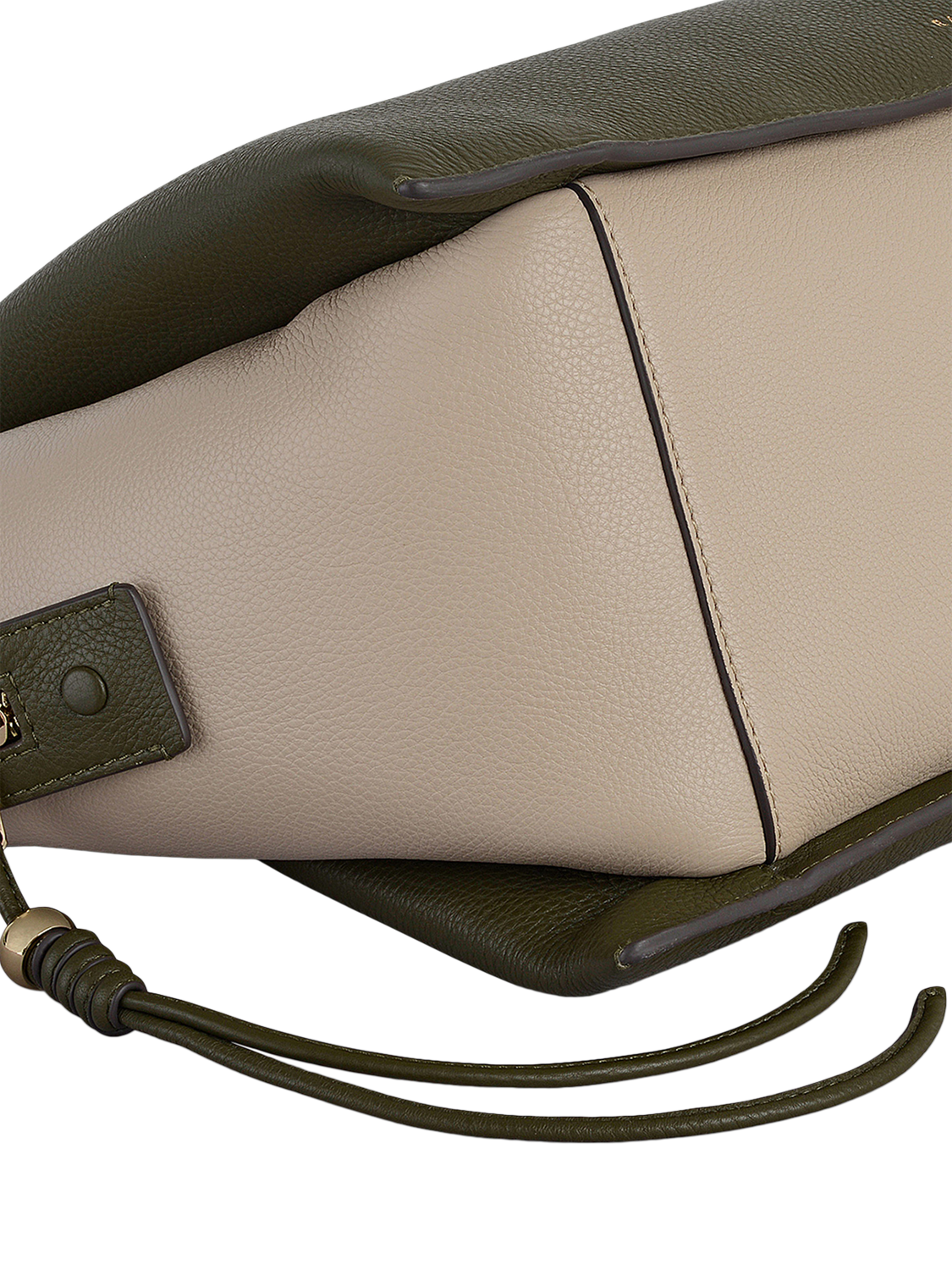 Product image 6 of 11, which shows Radley The Romilly Leather Large Grab, Pine Needle