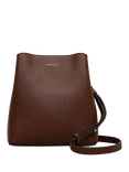 Radley Dukes Place Textured Small Compartment Crossbody Bag, Chocolate