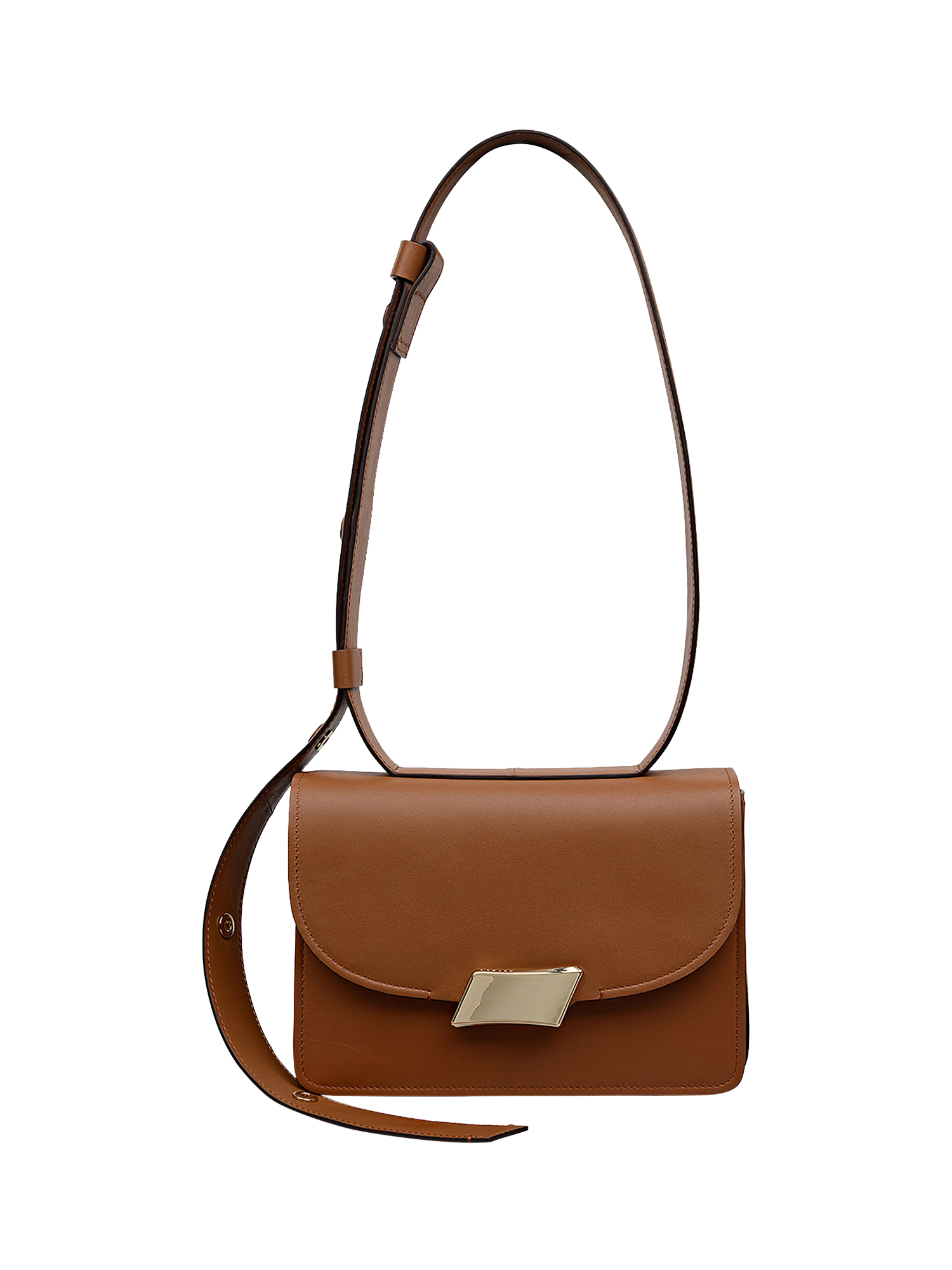 Product image 1 of 7, which shows Radley The Belsize Small Shoulder Bag, Toffee