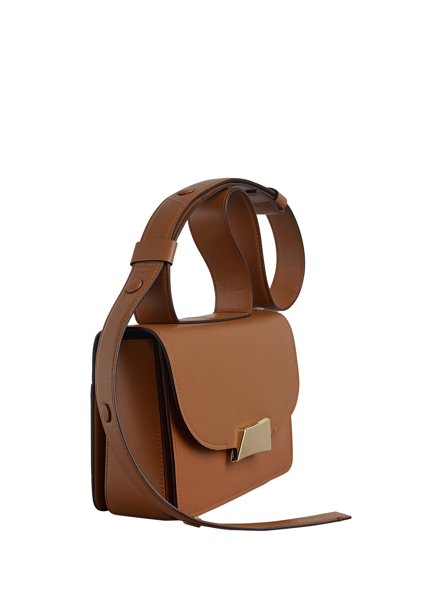 Product image 3 of 7, which shows Radley The Belsize Small Shoulder Bag, Toffee