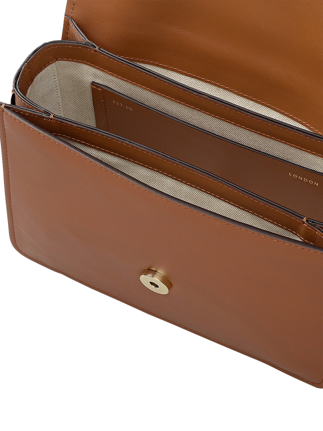 Product image 4 of 7, which shows Radley The Belsize Small Shoulder Bag, Toffee