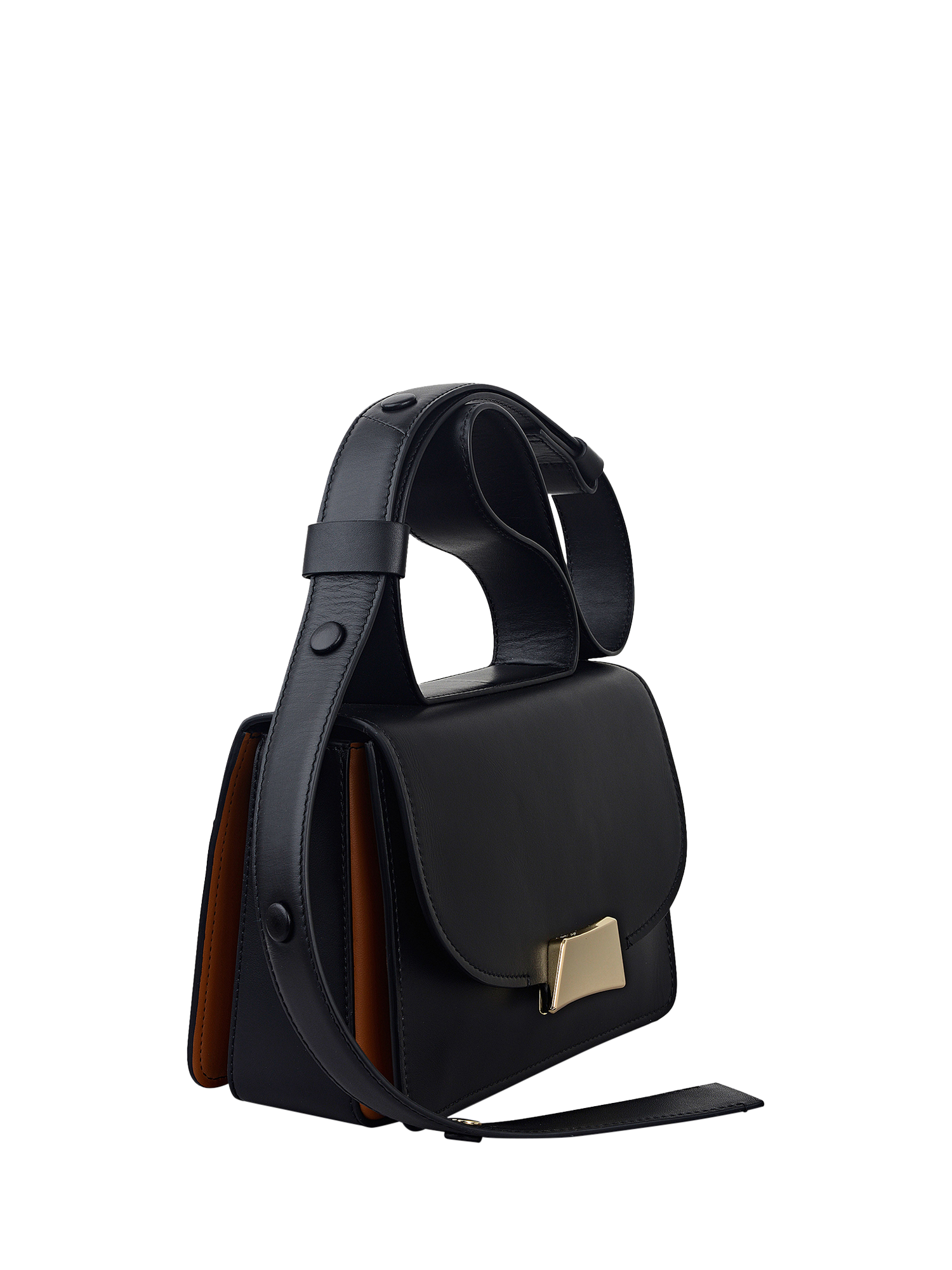 Product image 4 of 7, which shows Radley The Belsize Small Shoulder Bag, Black