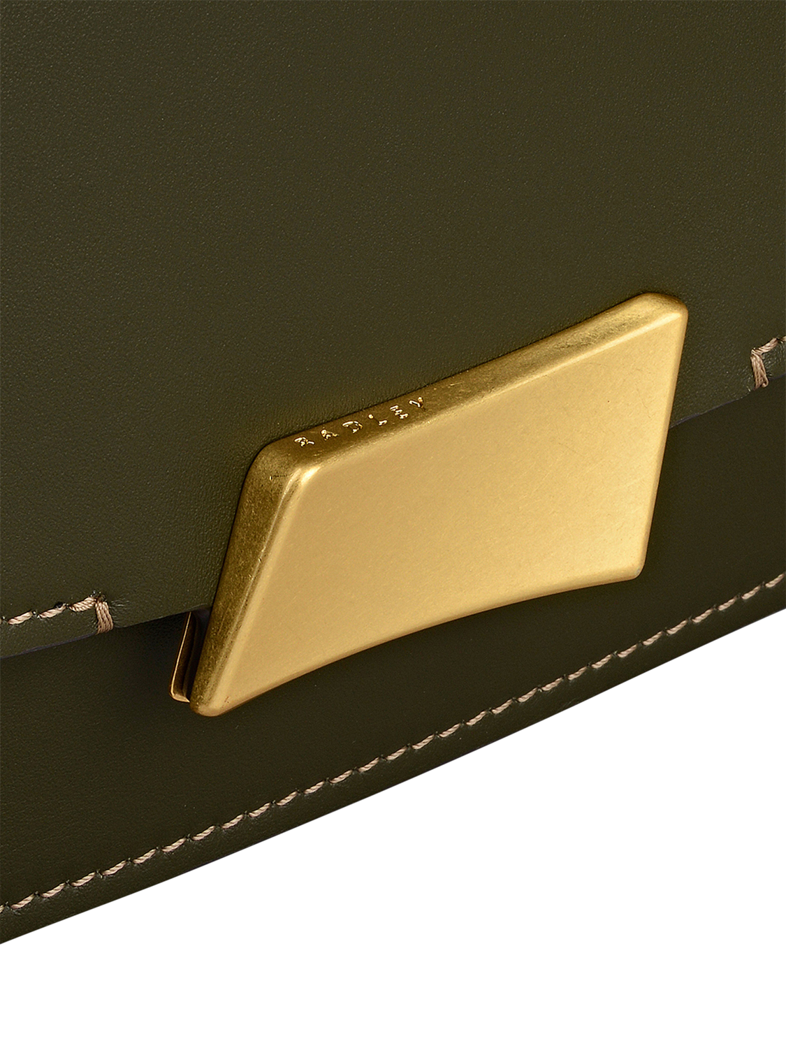 Product image 5 of 8, which shows Radley The Belsize Small Shoulder Bag, Pine Needle