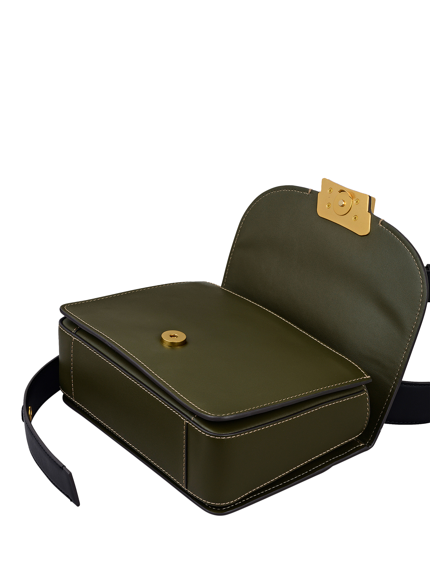 Product image 6 of 8, which shows Radley The Belsize Small Shoulder Bag, Pine Needle