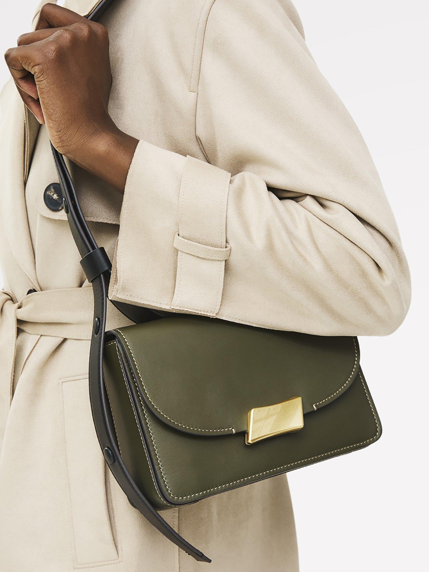 Product image 7 of 8, which shows Radley The Belsize Small Shoulder Bag, Pine Needle