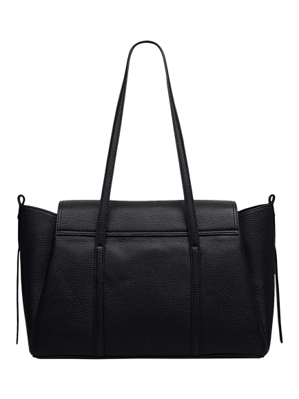 Radley The Chancery Leather Large Shoulder Bag, Black - view 2, Black