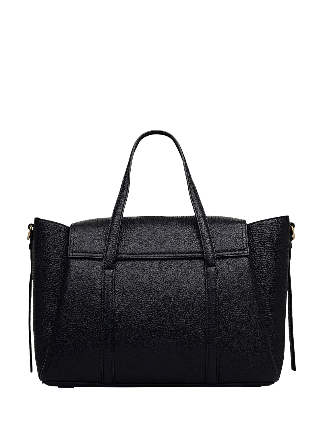 Product image 2 of 4, which shows Radley The Chancery Leather Grab Bag, Black