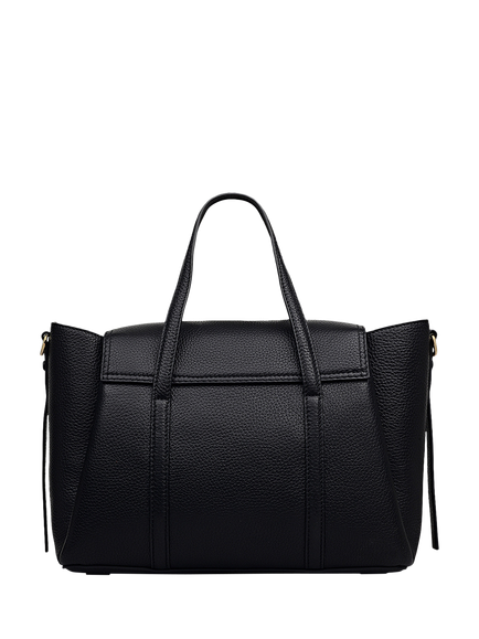 Radley The Chancery Leather Grab Bag, Black - view 2, Black
