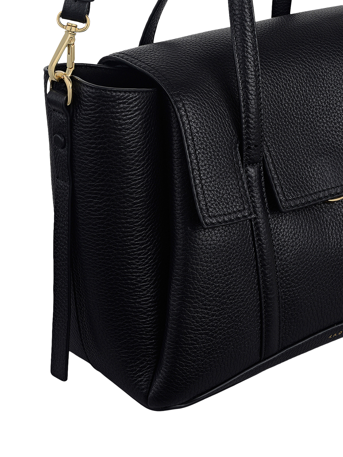 Product image 4 of 4, which shows Radley The Chancery Leather Grab Bag, Black