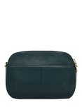 Radley Dukes Place Medium Zip-Top Leather Crossbody Bag, Green